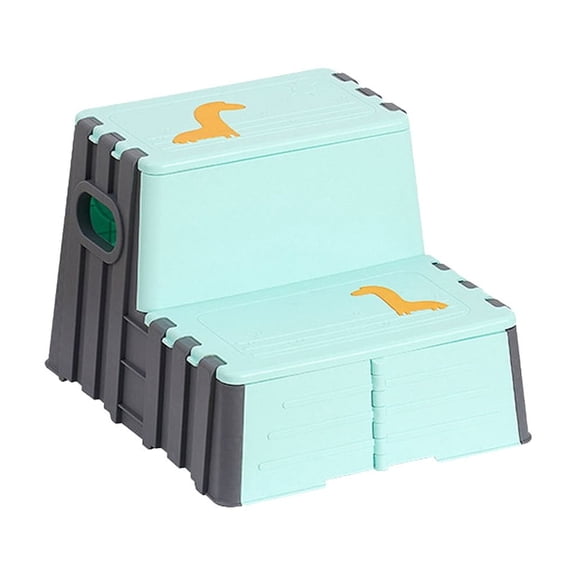 Fold Stools Step Stool Ladder Foldable 2-Step Stool Anti-Slip Sturdy Portable Footstool