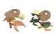 thumbnail image 1 of Juguetes de Tortuga Animal Marino Hugo 2/set Educación Temprana, 1 of 10