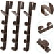 thumbnail image 4 of 3pcs Over Door Hook Hanger, Space-Saving Towel and Coat Rack, No Assembly Required, 4 of 5