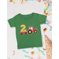 thumbnail image 4 of Tstars Boys' 2nd Birthday Construction Tractor T-Shirt - Fun and Adorable Graphic Tee for Two-Year-Olds - Comfortable Toddler Apparel - 2T Green, 4 of 5