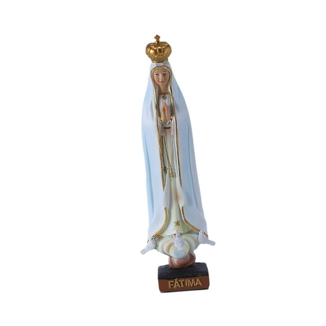 Escultura de la estatua católica Craft decoración creativa de resina Ornamento de figuras de resina para de estantería Housewarming Office