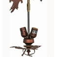 thumbnail image 2 of Meyda Tiffany 165173 Greenbriar Oak 9 Light 34" Wide Taper Candle Style Chandelier - Rust, 2 of 4
