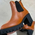 thumbnail image 3 of HBFAGFB Bottes d'Automne pour Femmes 2024 Chaussures Rétro Confortables Bottines Simples Usage Quotidien Marron Taille 41, 3 of 8