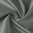 thumbnail image 5 of PiccoCasa 2Pcs Satin Pillowcases Ruffled Pillow Shams, Standard Deep Grey, 5 of 8