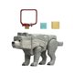 thumbnail image 3 of Figura de Acción MATTEL Minecraft Lobo de 4 pulgadas, 3 of 4