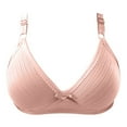 thumbnail image 2 of Patlollav Womens Bra Wire Free Underwear One-Piece Bra Everyday Underwear, 2 of 6