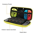 thumbnail image 2 of Mosiso Case for Nintendo Switch Lite (July 2019 Released 5.5 Inch), Waterproof Protective Game Travel Carrying Case Organizer Storage EVA Hard Shell Cover with 8 Game Cartridges, Yellow, 2 of 7