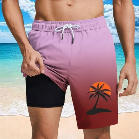 Mens Shorts Short Men s Pull On Shorts Men s Shorts Clearance Men Work Shorts Mens Essentials Shorts Mens Gym Shorts Quick Dry Men’s Shorts Pink M