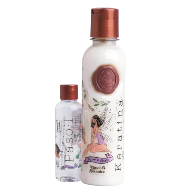 Alisador de pelo Ritual Botánico Keratin 250 ml con 12 aceites