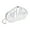 Silver, variant on Eye Catching Acrylic Clutch Purse for Women Irregular Shell Evening Handbag