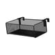 thumbnail image 5 of Estante colgante para plantas de balcón, cesta de almacenamiento de 26,5 x 15 x 9 cm, para ahorrar espacio en la litera. Negro, 5 of 7