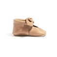 thumbnail image 2 of Soft Sole Knotted Bow Moccasins Weathered Brown Size 3, 2 of 2
