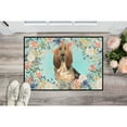 thumbnail image 3 of Carolines Treasures CK3434MAT Bloodhound Door Mat Indoor Rug or Outdoor Welcome Mat 18x27 Doormat 27"L x 18"W multicolor, 3 of 4