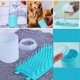thumbnail image 4 of Taza limpiadora de patas de perro y gato, taza limpiadora de pies para mascotas, peines de silicona suave, cepillo de limpieza portátil para patas, lavado rápido, limpieza de pies de gato su, 4 of 5