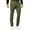 Army Green, variant on YLSDY Mens Chinos Pants Casual Slim Fit Dress Pants Stretch Flat-Front Tapered Slacks Fashion Spring Business Pants Army Green 20-22