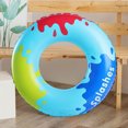 thumbnail image 4 of Tubo de flotadores de piscina Anillo de natación estampado suave y resistente para vacaciones en la playa (60), 4 of 6