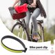 thumbnail image 5 of 2Pair Bike Trouser Clips Lightweight Bike Trouser Clips with Reflective Bands for Night Rides, 5 of 5