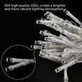 thumbnail image 7 of 9.8FT × 9.8FT Window Curtain Light, Extendable String Light Kit, 8 Modes Fairy Lights for Party, Wedding, Restaurant, Festival, Hotel, 3000K Warm White, 7 of 7