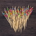 thumbnail image 2 of 100 Pcs 12 cm Cocktail Picks Creative Handmade Square Octagonal Bead Appetizer Picks Fruit Toothpicks Party Supplies, 2 of 8