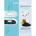 thumbnail image 4 of Filtros de Fuente de Agua para Gatos (8+8 Pzas), Filtros de Repuesto para Fuente de Agua de Acero Inoxidable Pet Fountain de 3.2L/108oz (2L/67oz), 8 Filtros de Carbón + 8 Esponjas, 4 of 6