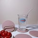 thumbnail image 3 of Zhuge Juego de 6 posavasos con soporte de metal, posavasos de cuero para bebidas con base de corcho, posavasos rosa, regalo de inauguración de la casa para la decoración del nuevo hogar, 3 of 5