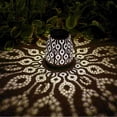 thumbnail image 3 of Ioachim 8'' Solar Powered Integrated LED Outdoor Lantern, 3 of 6