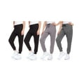 thumbnail image 4 of Sweet Hearts Girls' Sweatpants - 4 Pack Super Soft Athletic Performance Jogger Pants (5-18), 4 of 6