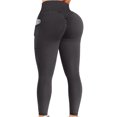 thumbnail image 1 of Puntoco - Leggings elásticos para mujer, para yoga, fitness, correr, gimnasio, deportes, pantalones activos de longitud completa Puntoco Puntoco-4040, 1 of 5