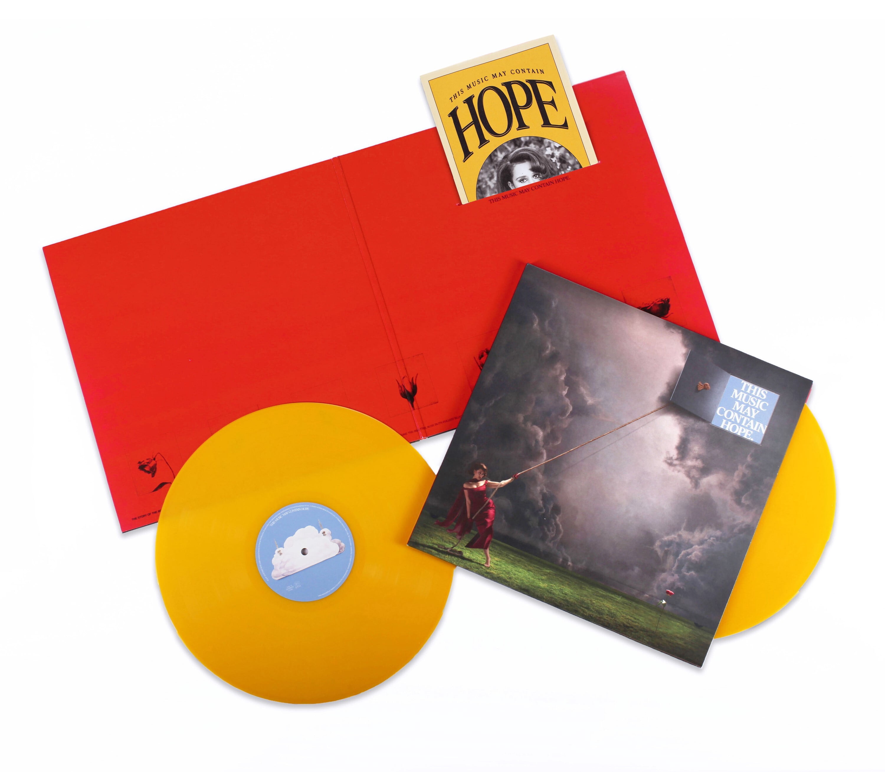 RAYE THIS MUSIC MAY CONTAIN HOPE. (Vinyl Record) 12" Album Coloured Vinyl