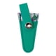 thumbnail image 3 of Funda protectora de cuero sintético para tijeras de manualidades, 8 x 3 cm, elegante estuche de almacenamiento para tijeras de bordar y coser. Verde, 3 of 9