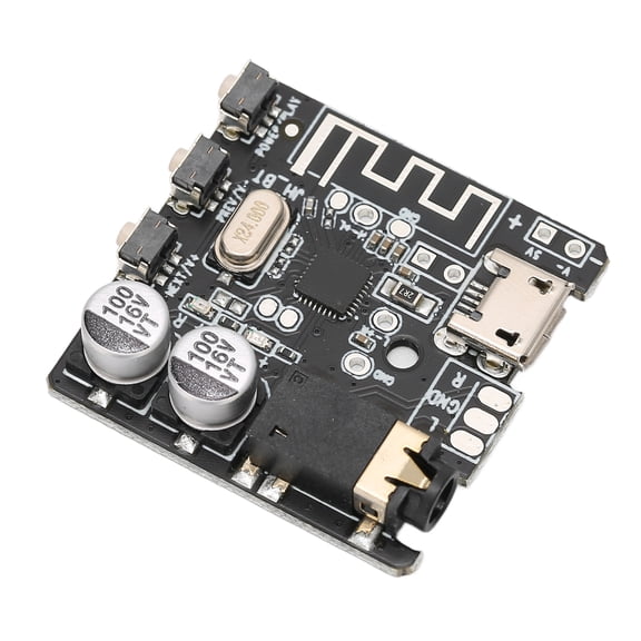 Bluetooth 5.0 Stereo Amplifier Board, Wireless Audio Receiver Module for DIY Car Speakers Home Audio System