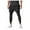 Black, variant on Men's Tights Two Piece Fitness Running Training Cycling Leisure Elastic Quick Drying Trousers