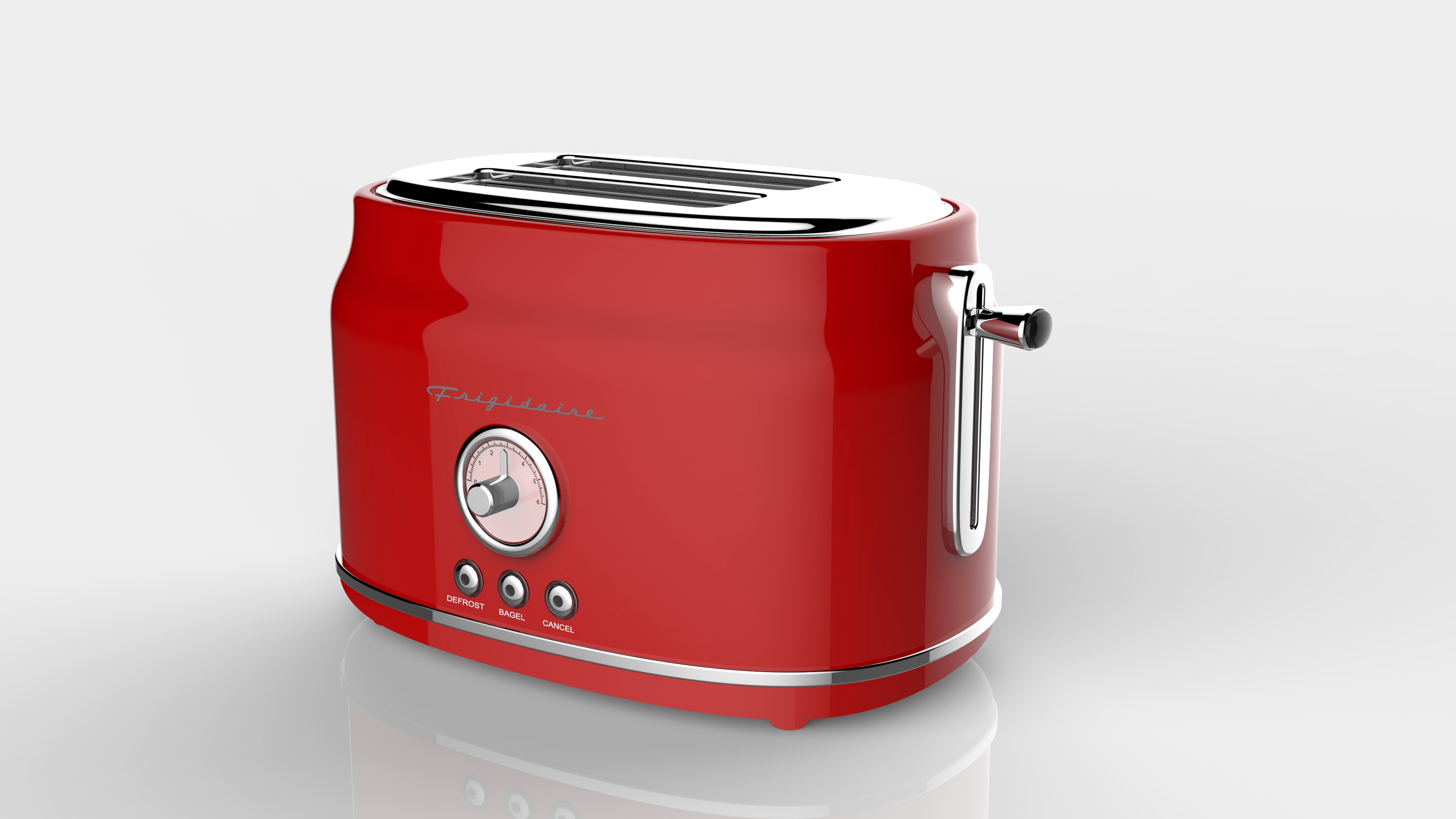 Buy FRIGIDAIRE Retro Toaster Slice, Red at Ubuy UK