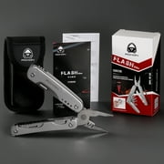 ROXON S803E Flash Elite 20-in-1 Multitool - D2 Blade, Flint, Pliers, Whistle