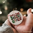 thumbnail image 5 of Santa's Favorite Soccer Goalie Plaid Ornament, Football Christmas Gift, 5 of 6