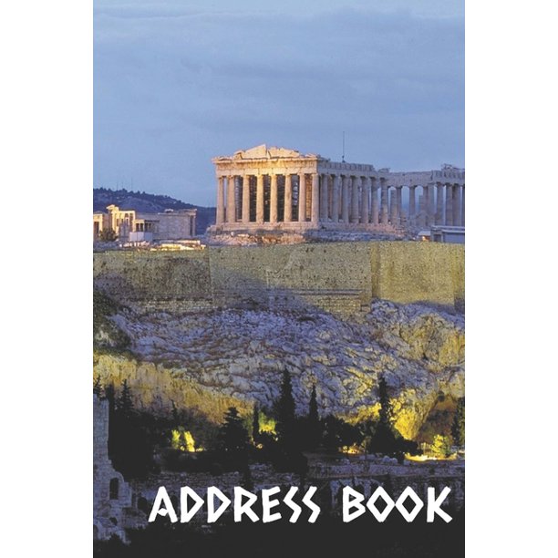 Address Book Athens Parthenon Greece address book. The perfect place