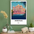 thumbnail image 2 of Mysore Palace Travel Decorative Art Canvas – India Canvas – Colorful Travel Wall Decor for Any Room – Makes a Thoughtful Gift, 2 of 5