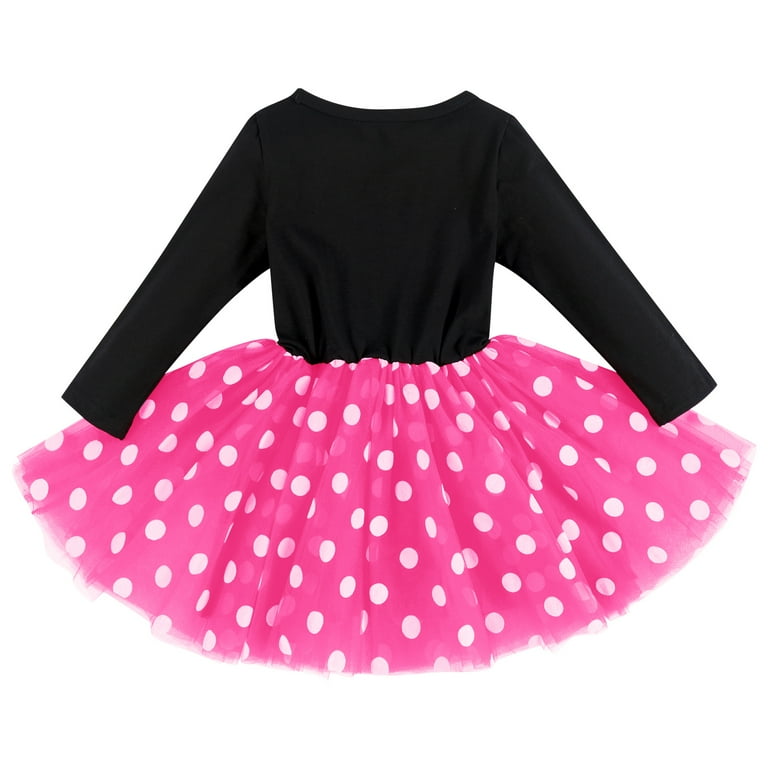 minnie mouse 2nd birthday dress Big Red Polka Dot Birthday Dress by Calgary and Ballerini main image 0