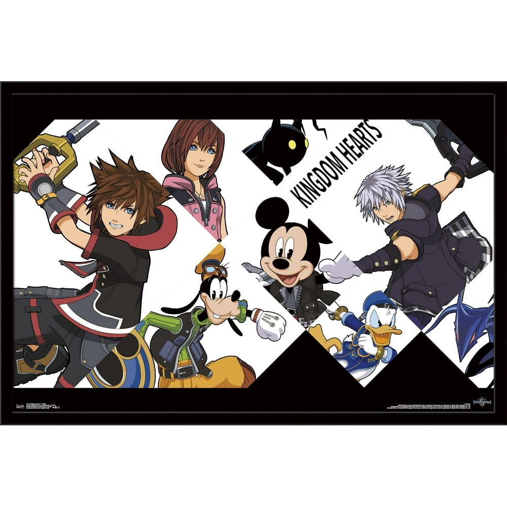 Kingdom Hearts 3 - Battle Poster - Walmart.com - Walmart.com