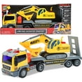 thumbnail image 2 of Sunny Days Entertainment Long Haul Excavator Transport with Lights and Sounds, 2 of 5