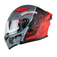 thumbnail image 1 of JIEKAI Motorcycle Helmet Motorcycle Uncovered Helmet Flip Chin Double Visor Full Face Motorcycle Helmet, 1 of 7