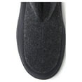 thumbnail image 6 of Dearfoams Cozy Comfort Men's Felted Booties Slippers, 6 of 7