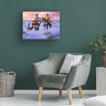 thumbnail image 4 of Jack Sorenson 'Sharin Christmas with the Neighbors' Canvas Art, 4 of 4