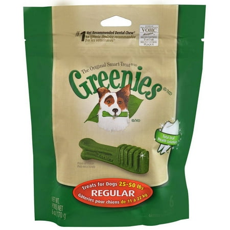Greenies Mini Treat-Pak, Regular, 6 oz