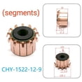 thumbnail image 2 of 12P/16P Motor Commutator Teeth Copper Hook Electrical Motor Commutator 9×23×17.5(18)Mm/23x8x17mm/26x8x17.6mm DC Motor Commutator, 2 of 6