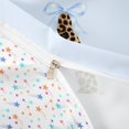 thumbnail image 3 of Manfei Leopard Print Personalized Initial A Twin Bedding for Girls,Kawaii Blue Bow Duvet Cover Set for Kids Teens,Lightweight Room Decor,2pcs,No Comforter, 3 of 5
