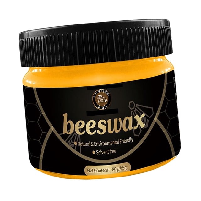 Limpieza de cera de abejas para condimentos de madera Cera de madera tradicional resistente al desgaste pulida, pulidor de cera de abejas tradicional