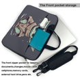 thumbnail image 3 of Bonita funda para portátil con diseño de Baby Yoda de Star Wars, funda para ordenador, funda para portátil, bolsa tipo mensajero para PC, funda para tableta, funda de neopreno con asa, 3 of 8