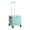 Green, variant on Folding Utility Cart, Portable Rolling Crate with Telescoping Handle and Lockable Wheels, Collapsible Shopping Cart Load Capacity, for Travel Shopping Moving Luggage Office Use, Pink