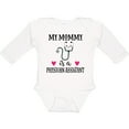 thumbnail image 3 of Inktastic Physician Assistant Pa Mom Baby Girls Long Sleeve Baby Bodysuit, 3 of 5